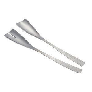 Serveur à salade classique en acier inoxydable pour les maisons traditionnelles, offrant un look intemporel et une utilisation durable - Product Image 3