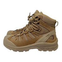 Bottes tactiques pour hommes en cuir 1000D, bottes de combat/chasse à tige haute avec antidérapant et anti-perforation pour la randonnée dans le désert en plein air