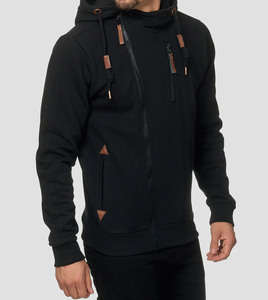 Sweats à capuche d'hiver pour hommes de dernière conception au design unique 100% coton brodé style de rue personnalisé en gros fabriqué au Pakistan - Product Image 4