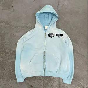 เสื้อสเวตเชิ้ตวินเทจมีฮู้ดใส่ได้ทั้งชายและหญิงแขนยาวซักด้วยกรดพิมพ์ลายสกรีนสไตล์ใหม่ - Product Image 3