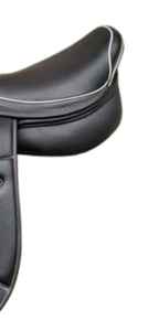 English Leather <b>Jumping</b> Saddle Horse Saddle <b>Show</b> <b>Jumping</b> Professional Equestrian Manufacturer Exporter India - Product Image 3