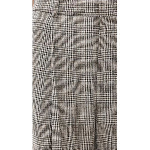 Venta al por mayor de las mujeres Flare Jogger Pantalones y Pantalones 100% de algodón transpirable suave holgado de pierna ancha recta Pantalones de alta calidad OEM - Product Image 6