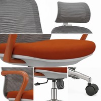 Ergonomic Mesh Office Chair Swivel Desk Seat Breathable High Back Computer Chair for Home Office