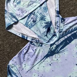 Ropa de caza Ropa Personalizada Upland Deer Pig Pesca Manga larga Pato Camuflaje Caza en blanco Camo Sudaderas con capucha para hombres - Product Image 6