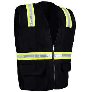 Venta caliente Material de poliéster de alta calidad Seguridad de alta visibilidad OEM ODM 2025 Ropa DE TRABAJO Hombres Mujeres Chaleco de seguridad - Product Image 2