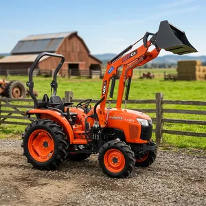 รถแทรกเตอร์สวน Kubota BX23S ขับเคลื่อน 4 ล้อ พร้อมอุปกรณ์ตักดินด้านหน้าและอุปกรณ์ขุดดินด้านหลัง กำลัง 40 แรงม้า พร้อมมอเตอร์เกียร์และลูกปืน - รถแทรกเตอร์อเนกประสงค์ - Product Image 6