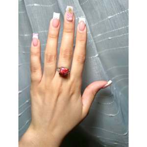 Anillo Coleccionable de Turquesa Mohave y Plata de Ley, Hecho por Navajo, Talla 6.5 - Product Image 5