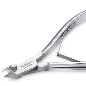 Nghia Professional OMI Vietnam AL-201C DELUXE Ensemble de manucure et de pédicure en acier inoxydable chromé Pinces à cuticules Article chaud - Product Image 1