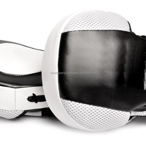 Durable Boxing Focus Pads Cowhide Leather Mitts Punching Pads Gym Training Equipment <b>Comfortable</b> Custom Logo Wholesale - Product Image 2