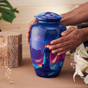 Keepsake Cremation Urn High Quality Urns for Human Burial Ashes Keepsake <b>Memorial</b> Human Urns Funeral <b>Gift</b> - Product Image 6