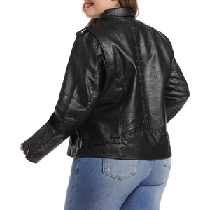 100% vraie veste en cuir pour femmes nouvelle veste en cuir décontractée et élégante de qualité supérieure avec veste en cuir personnalisée - Product Image 6