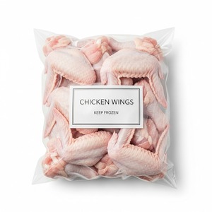 Alitas de pollo congeladas al por mayor, limpias y procesadas, listas para cocinar, grado de exportación, embalaje a granel disponible - Product Image 2