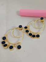 Boucles d'oreilles en forme de cerceau pour femmes, parfaites pour les fêtes, les mariages et les occasions festives