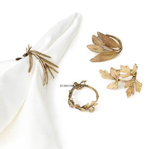 Anillos de Servilleta Decorativos de Diseño Estándar, Hechos de Madera de Acacia de Alta Calidad, Forma Redonda, Aspecto Hermoso - Product Image 2