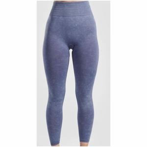 Leggings en coton et bambou respirant à quatre sens extensible pour femmes, taille mi-haute, sans couture, maille solide, collants pour la salle de sport, le yoga et les vêtements décontractés - Product Image 6