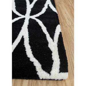 Alfombra de Lana Gris y Negra con Diseño Geométrico, Tejida a Mano, para Sala de Estar, Alfombra Rectangular para Pasillo, para Adolescentes - Tra-14595 - Product Image 4