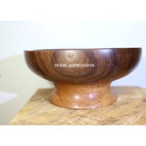 Tazón de Madera Pulida Desechable y Ecológico para Servir, Tamaño y Forma Personalizados para Bodas, Empacado en Cartón, Precio Razonable, Estilo Indio - Product Image 1