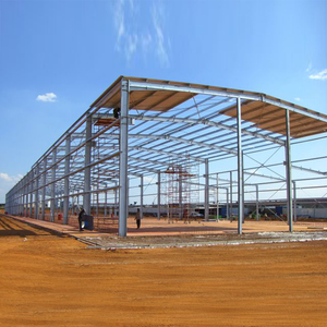 หลังคาแผงซับเสียงสำเร็จรูป โครงสร้างเหล็กสำเร็จรูป โรงงานและโกดังสำหรับโรงงานปั๊มโลหะและเครื่องมือฮาร์ดแวร์ - Product Image 1