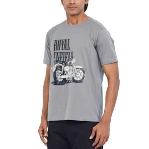 Camiseta informal con estampado personalizado de 100% algodón para hombre, serigrafía de alta calidad con logotipo - Product Image 4