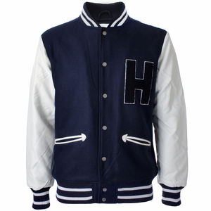 Chaqueta universitaria bordada personalizada para hombre, buena venta de chaqueta informal de béisbol para primavera y otoño para invierno - Product Image 6