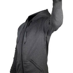 2025 unisexe classique sweat à capuche zippé 100% coton impression numérique tissu respirant Streetwear sweat à capuche zippé pour unisexe - Product Image 6