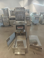 Friteuse à pression pour poulet PFG-5910, commerciale, 220V, 8HD, 55L, 304SUS, gaz, haute productivité, nouvelle commande numérique, 85Kpa