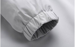 2025 gran oferta, chaqueta Bomber de cuero con parche de logotipo personalizado Varsity, piel de vaca, forro de piel sintética con capucha Unisex, estilo de motociclista, venta al por mayor - Product Image 3