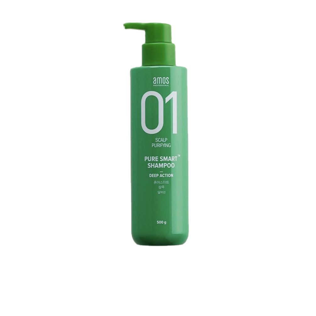 Pure Green Shampoo – 500 Ml, Pflegendes Natur-Shampoo Für Geschmeidiges, Schönes Haar