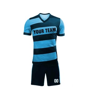 2025 New Design Customized Color Logo Soccer Uniform <b>Set</b> High Quality 100% Polyester Quick Dry Breathable Jersey Shorts for Team - Product Image 5