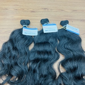¡Venta al por mayor! Extensiones de cabello de trama-Extensiones de cabello ondulado natural Cabello sin procesar-Listo para enviar - Product Image 3