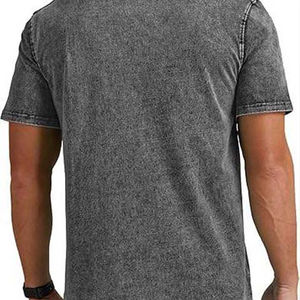 T-shirts d'été Offre Spéciale surdimensionnés pour hommes T-shirts grande taille col rond 100% coton chemises surdimensionnées T-shirt pour hommes de haute qualité - Product Image 4