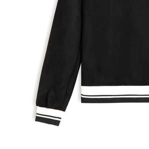 Chaqueta Varsity Entallada para Hombre, Logotipo Personalizado, Manga Larga, Transpirable, Secado Rápido, Moda Urbana de Invierno - Product Image 5