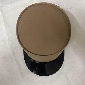 Sombreros de copa planos personalizados, venta al por mayor, gorra Kepi de algodón con logotipo personalizado, promoción, sombrero de papá, Material reciclado, banda para el sudor antibacteriana - Product Image 2