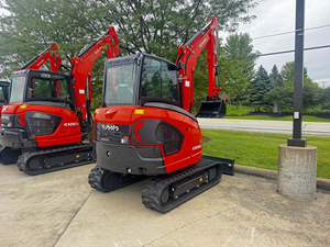 Mini-excavatrice Kubota KX040-5 de qualité supérieure, 4,0 tonnes, haute efficacité, en stock pour livraison rapide, prix de gros - Product Image 5