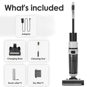 <span class=keywords><strong>Lavapavimenti</strong></span> Intelligente con Autopulizia <span class=keywords><strong>e</strong></span> Asciugatura PTC, Scopa Elettrica Senza Fili per Casa <span class=keywords><strong>e</strong></span> Cucina - Product Image 3