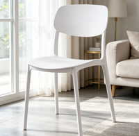 Chaise monobloc en plastique PP, prix usine, couleur personnalisable pour café, restaurant, cuisine, extérieur, barbecue, événements