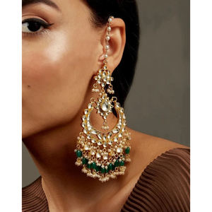 ต่างหูห่วงชุบทองคุณภาพสูง งานแฮนด์เมด สำหรับงานเฉลิมฉลอง - ทันสมัยและมีสไตล์ เหมาะสำหรับทุกโอกาส ขายส่งเครื่องประดับแฟชั่น - Product Image 3