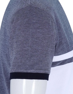 ออกแบบเสื้อแบรนด์ของคุณเอง เสื้อเชิ้ตแขนสั้นผู้ชาย ผ้าโพลีเอสเตอร์/คอตตอน แห้งเร็ว สำหรับเล่นกอล์ฟ - Product Image 3