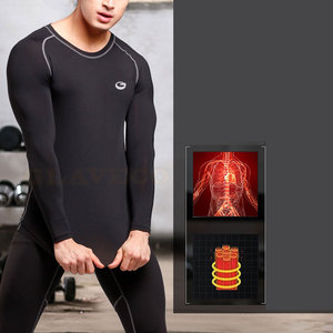 ชุดฝึกสองชิ้นสำหรับผู้ชายชุดฝึกสีพื้น - Product Image 5