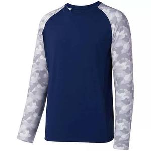 Chemises de soleil à manches longues pour hommes UPF 50 + Tees Pullover Fishing Running Rash Guard T-shirts Chemises d'extérieur Design personnalisé Pêche - Product Image 1