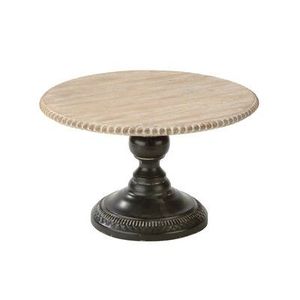 High Quality Acacia Wood Round <b>Cake</b> <b>Stand</b> GATHERINGS Hot Selling High Foot for Serving <b>Cakes</b> and Fruits - Product Image 5