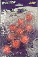 Vente d'usine, désodorisant solide pour toilettes écologique YangYi Wuglo au parfum de citron, 50%-80% d'ingrédients actifs, nettoyant suspendu pour chasse d'eau