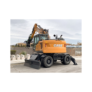 Excavadora de ruedas con caja, equipo de construcción hidráulico eficiente, máquina duradera para trabajo vial, elevación, manejo de materiales - Product Image 5