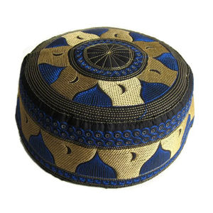 Qualité supérieure 2023 nouveau Design en gros haut demandé casquettes de prière musulmanes personnalisées pour les hommes en gros casquette musulmane élégante personnalisée - Product Image 2