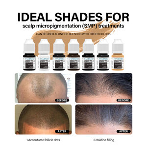 Pigmento Capilar Natural de Color Negro Carbón Semipermanente Orgánico de 15 ml de NUOJO OEM de Marca Privada, 5 Colores, No Tóxico, Vegano, para el Cuidado del Crecimiento del Cabello - Product Image 1
