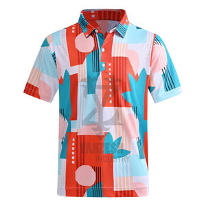 Camisa de Golf Personalizada con Logotipo, de Algodón/Fibra de Bambú, Transpirable, de Secado Rápido, Antiarrugas, Corte Ajustado para Hombre - Product Image 3