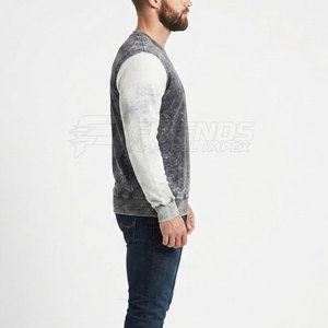 Camisetas Térmicas Casuales de Algodón 100% con Lavado Ácido para Hombre, Tejido Suave, Ligero, de Secado Rápido, Cálidas para el Invierno y Uso Diario - Product Image 5