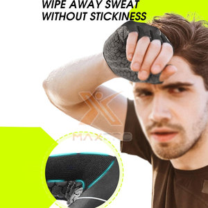 Best Grade Half <b>Finger</b> Lightweight Non-Slip Cycling Gloves with Adjustable Wrist <b>Strap</b> Unisex Hot Product New Style - Product Image 5