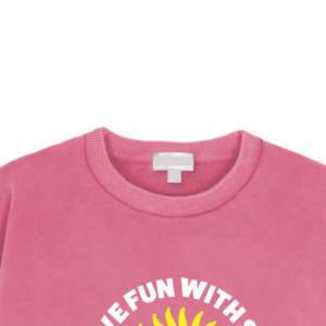 Haute qualité plaine pull pull en plein air pull surdimensionné coton polaire femmes université col montant sweat - Product Image 3