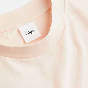 2025, venta al por mayor, logotipo personalizado, 100% algodón, camiseta para hombre, ropa de calle holgada, estilo Hip Hop, camiseta estampada a la moda - Product Image 6